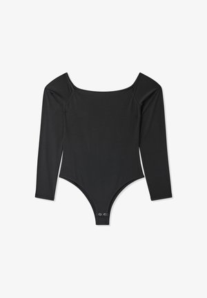 Terranova CON SCOLLO SHIFFER A UNITA - Maglietta a manica lunga - nero