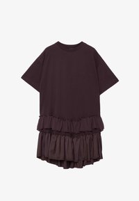 Ikke valgt, burgundy red
