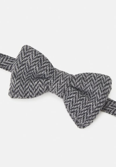 Il Gufo BOW TIE HERRINGBONE UNISEX - Γραβάτα - asphalt grey