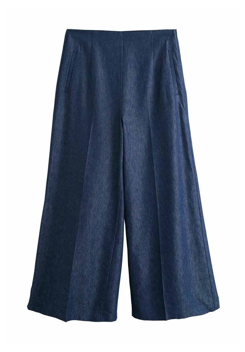 Next PETITE FIT- PALAZZO - Wide leg - indigo/modrá - Zalando.cz