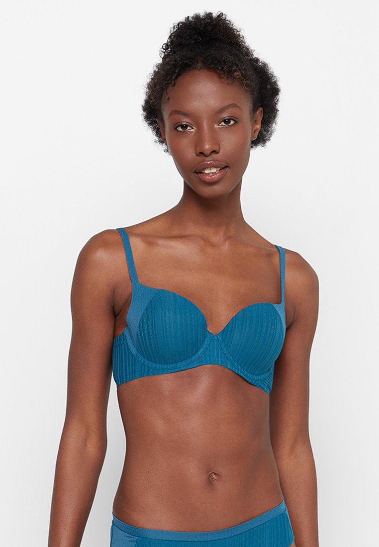 Triumph Voorgevormde BH blauw Triumph Voorgevormde BH blauw