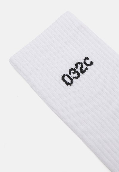 032c CREW SOCKS UNISEX - Calze - white/ black