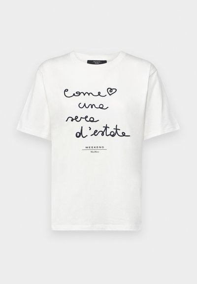 Weekend Max Mara BARBANO - Print T-shirt - bianco