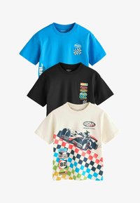 Niet geselecteerd, blue ecru racing car