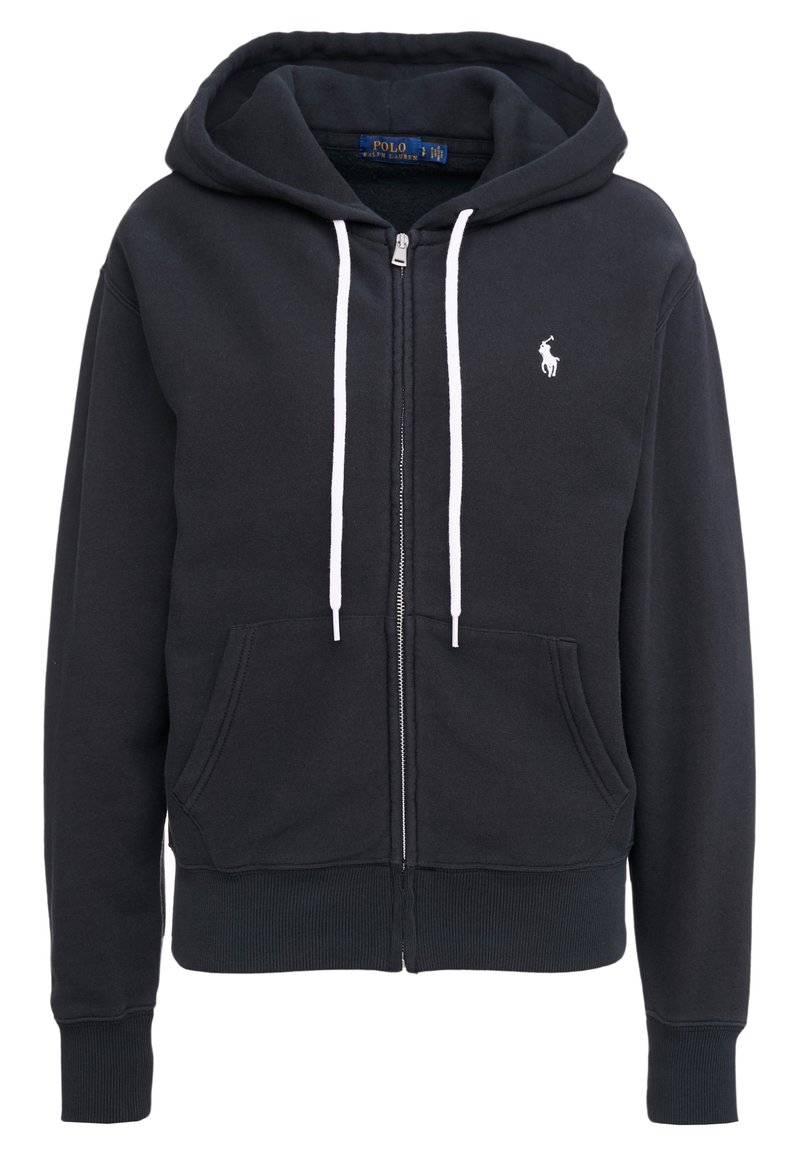 Polo Ralph Lauren FULL ZIP HOODIE - Zip-up sweatshirt - polo black/black -  