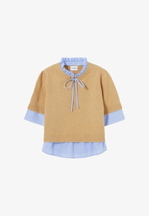 Claudie Pierlot, SWEATER - T-shirt imprimé - beige