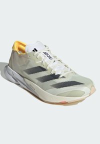 adidas Performance ADIZERO ADIOS 8 WOMEN - Scarpe da corsa su strada - ivory   iron metallic   crystal sand