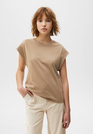 T-shirt basic - brown