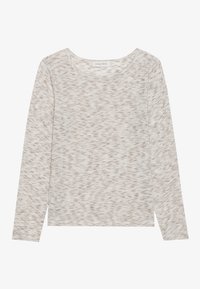 Langarmshirt - mottled beige