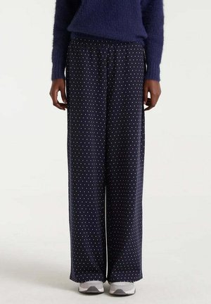 ESTAMPADO - Pantalones - marino