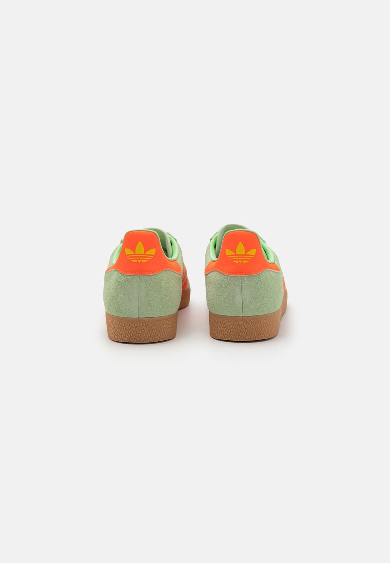 adidas gazelle silver green womens Adidas Gazelle Bold Green Orange  Next Step