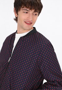 Mo Giubbotto Bomber - navy multicolor