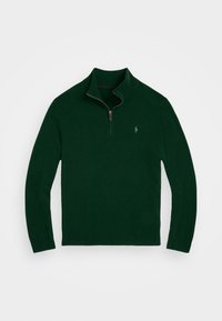 WOOL QUARTER-ZIP JUMPER - Džemper - hunt club green