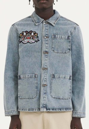 BATTLE OF EAGLES CHORE - Jeansjacke - blue
