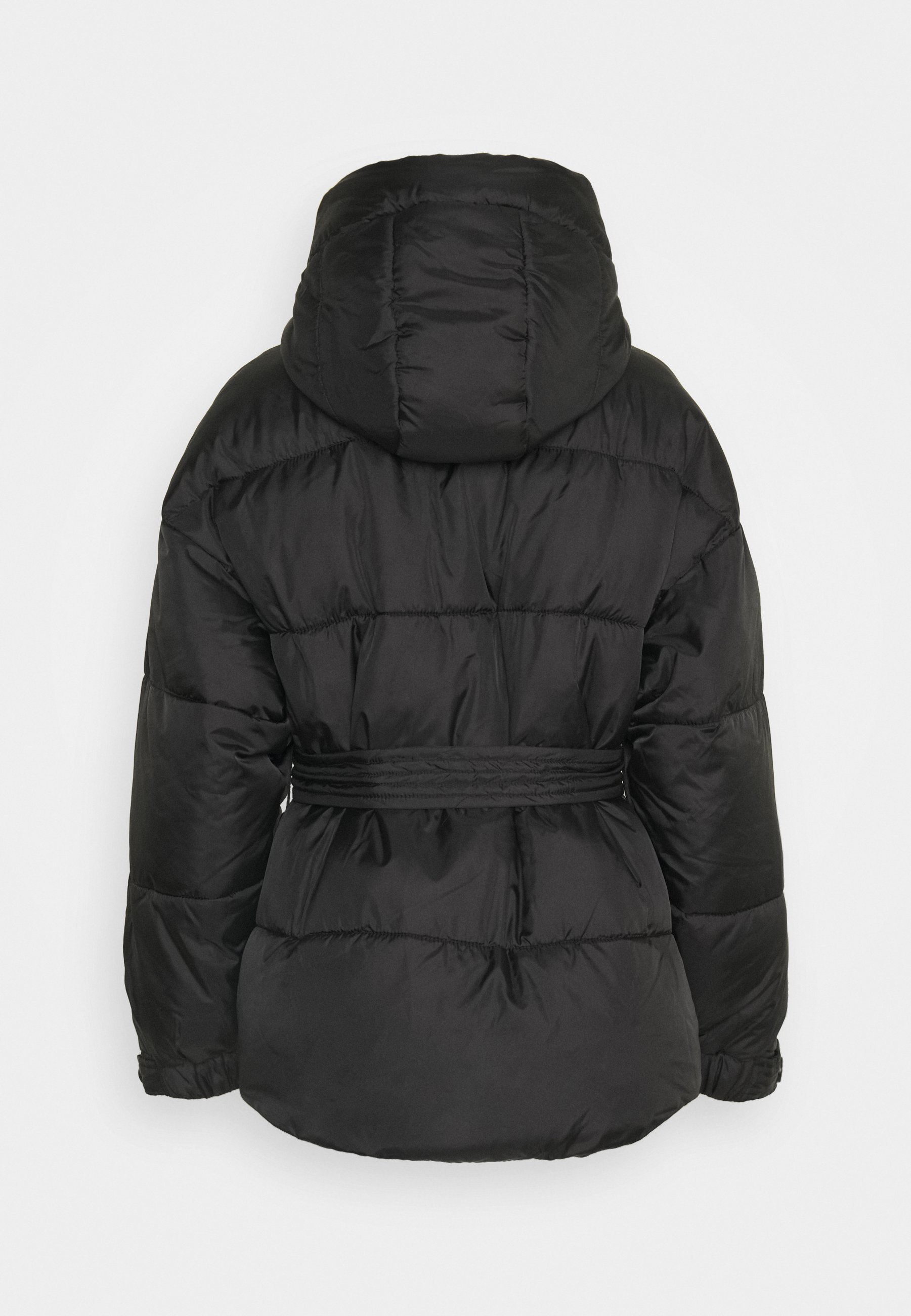 Missguided Petite SELF BELTED PUFFER 
