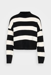 VMINEZ HIGHNECK - Jumper - black/birch