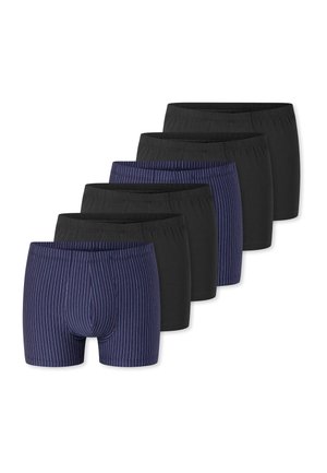 955 6-PACK - Kurze Boxershorts - schwarz blau
