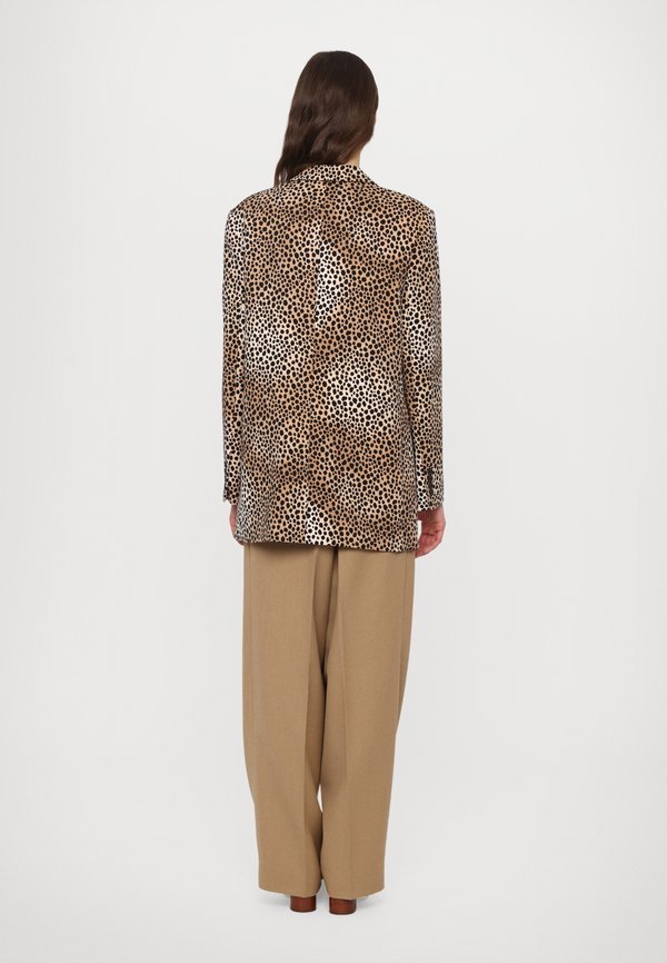 CHEETAH MENSY - Blazer - bone3