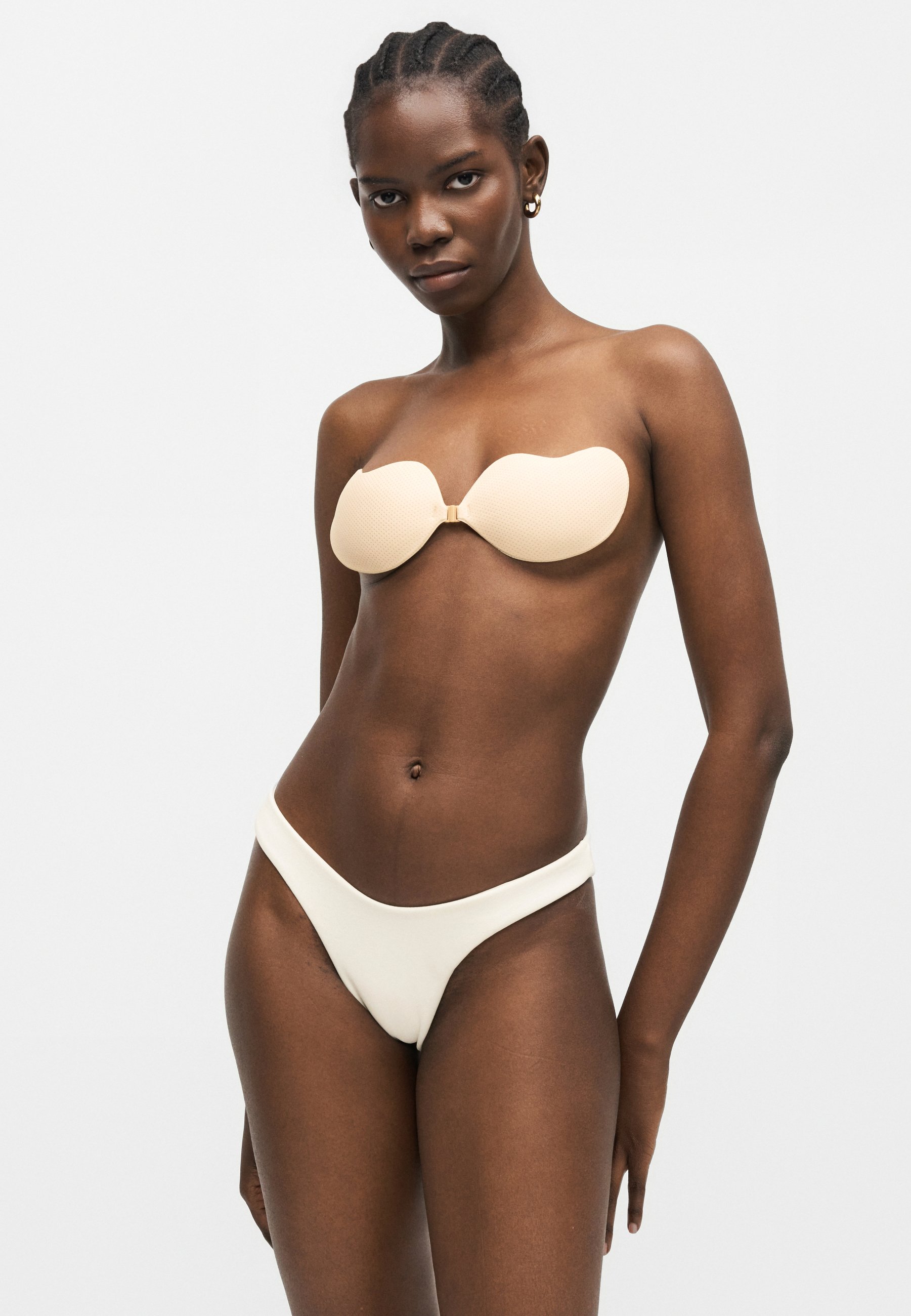 ヨガ・ピラティス Airbrush Double Up Bra XXS MAGIC Bodyfashion DOUBLE STICKY BRA - Push-up BH - latte/nude