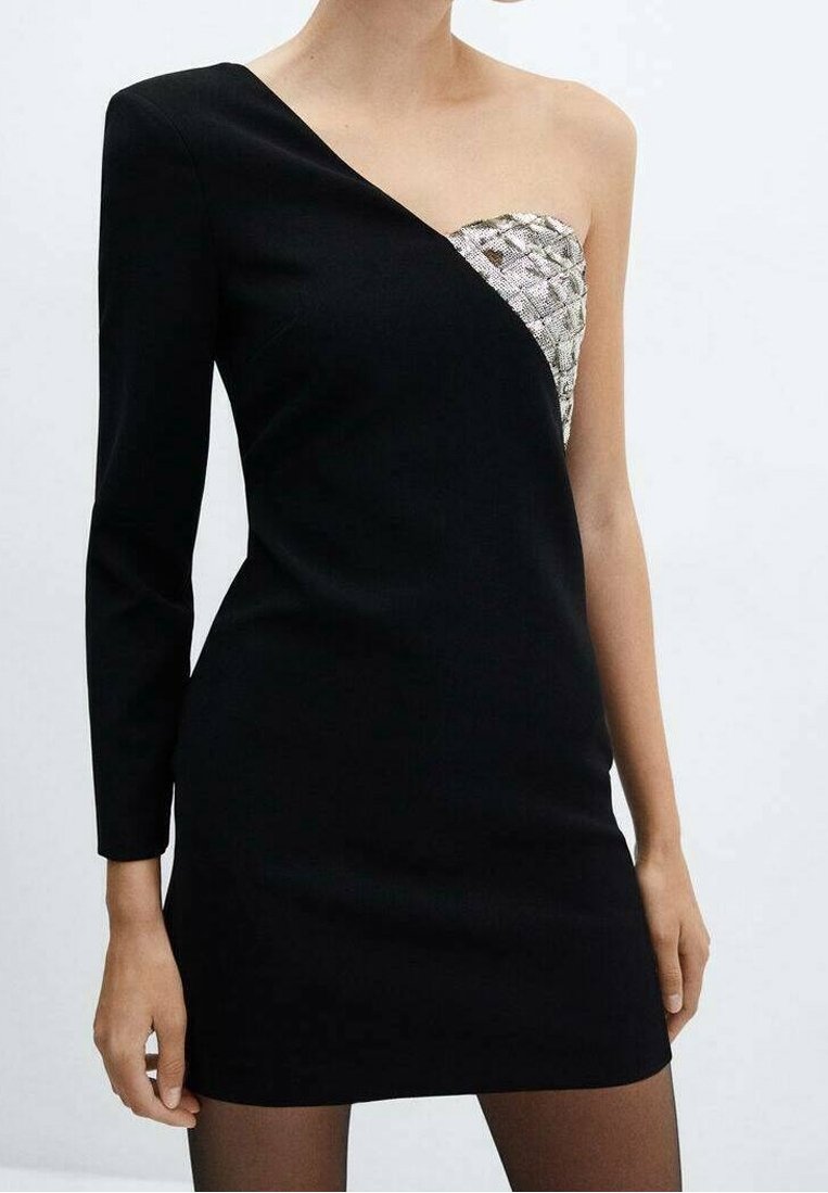Mango Robe de soirée - black