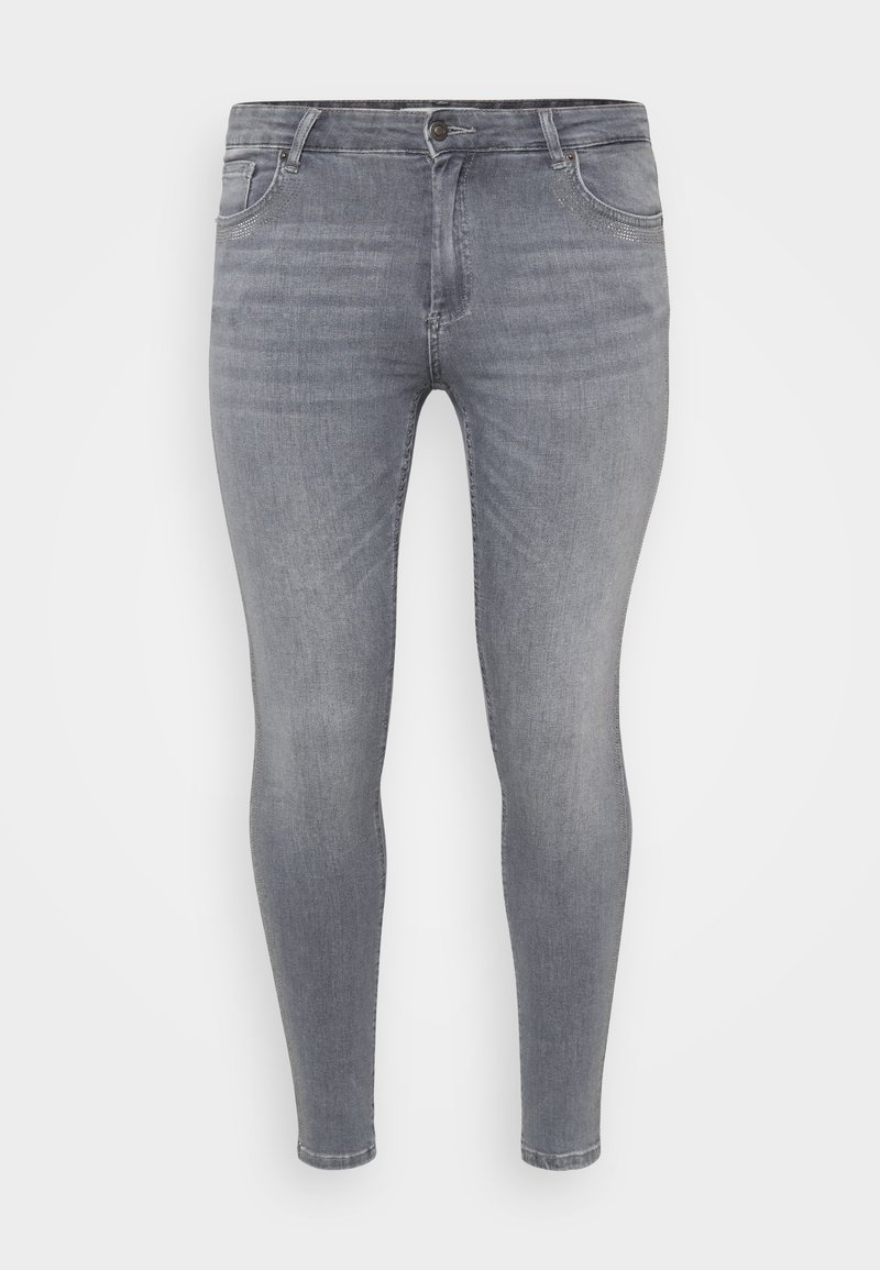 ONLY Carmakoma Jeans Skinny Fit grijs denim/greydenim