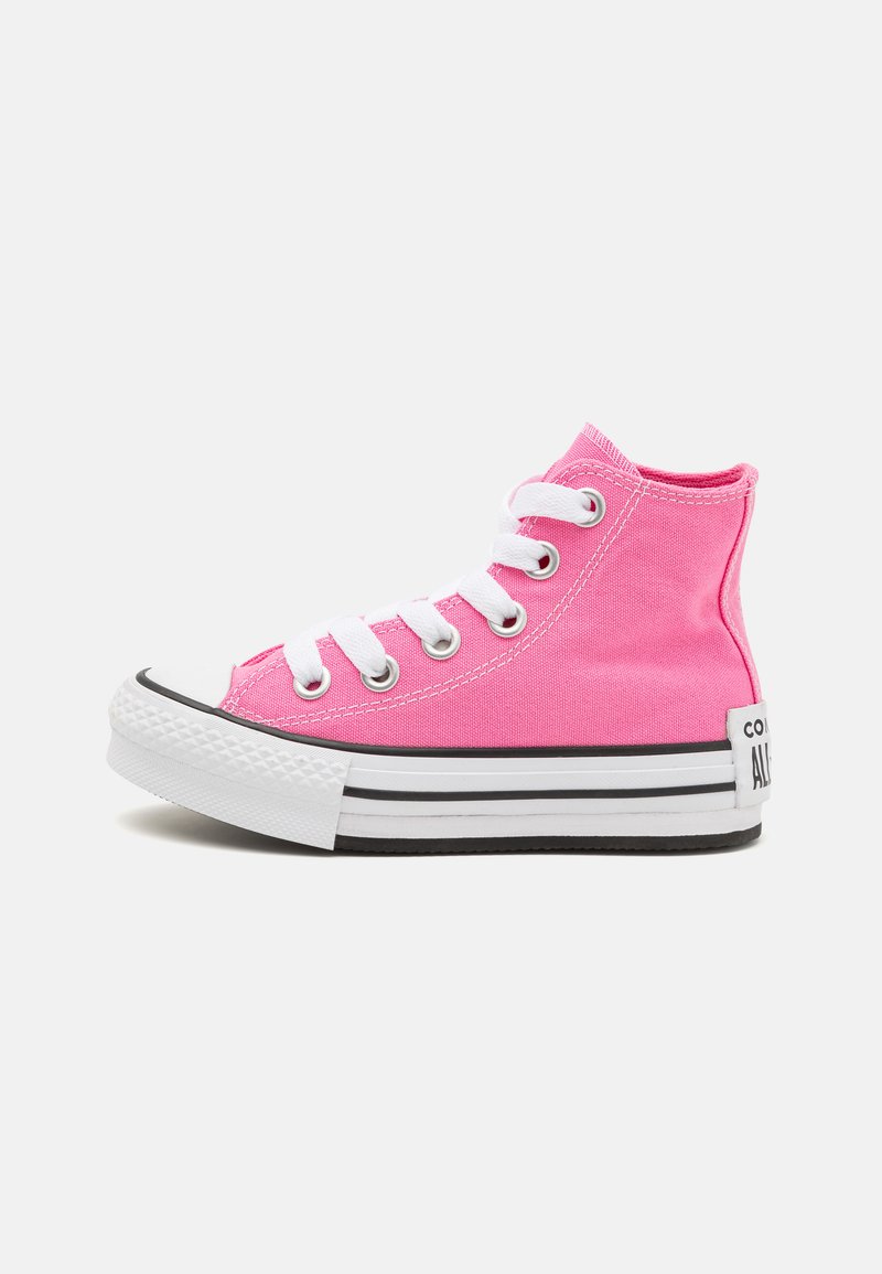 Converse CHUCK TAYLOR ALL STAR LIFT SKETCH UNISEX - Baskets montantes - pink/white/black
