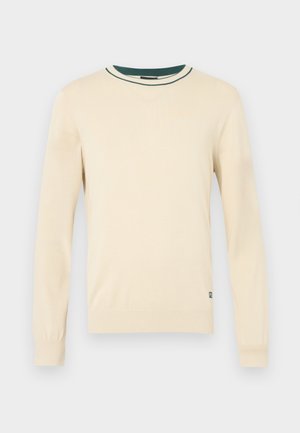 CREW NECK - Džemper - parchment