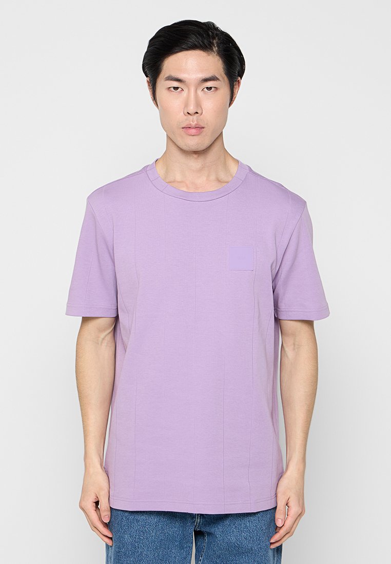 Boss T-shirt basic paars