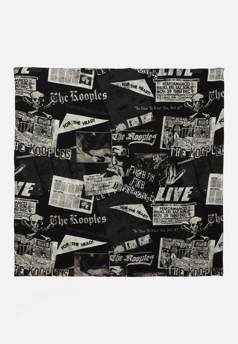 The Kooples - FOULARD UNISEX - Marama - black, Povećaj