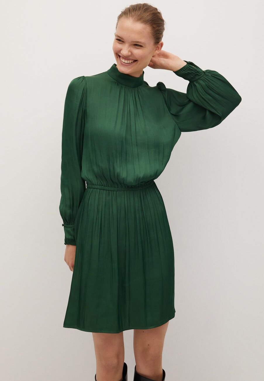 Mango Kjole grüngrønn Zalando.no Mango Kjole grüngrønn Zalando.no