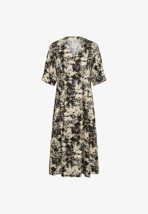 Soaked in Luxury, SLNAELLE CHAMAN PRINTED - Robe chemise - oatmeal forest