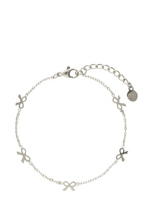 MINIMALIST WITH MINI BOWS - Pulsera - zilverkleurig