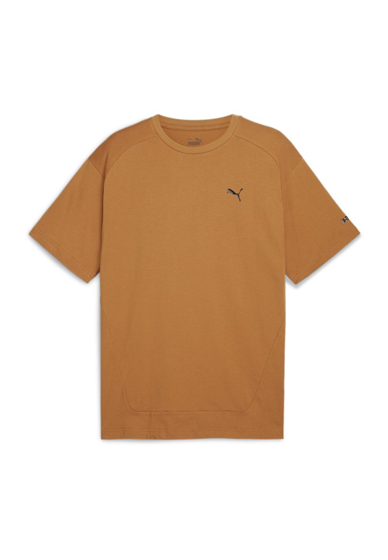 Puma T-shirt basic beige mêleerd