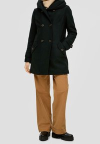 s.Oliver Abrigo de invierno - black