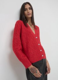 Calliope Strickjacke - rosso