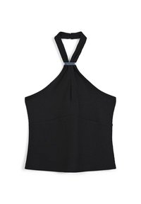 HALTER APPLICAZIONE  - Top - ultrablack