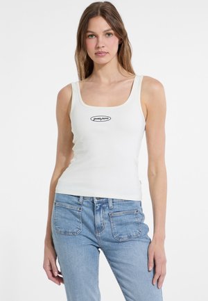 SLIM EMBRO - Top - creme