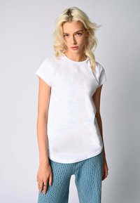 Mira Paris YOU GO GIRL VINTAGE ROLL UP - Trükipildiga T-särk - white