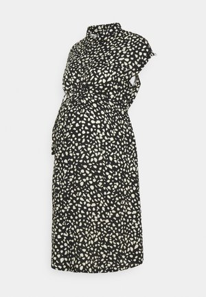 PEBBLE DRESS - Sukienka koszulowa - black
