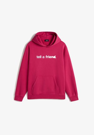 TELL A FRIEND LOOSE FIT HOODIE - Sweat à capuche - cherries jubilee