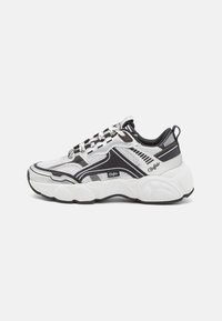 Unselected, silver/black