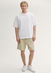 TOM TAILOR DENIM Donji dijelovi trenirke - beige abbey stone