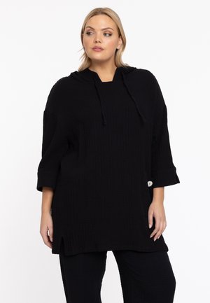 Yoek Kapuzenpullover - black