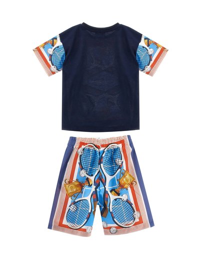 Monnalisa WINNER BOY SET - T-shirt print - multicolor