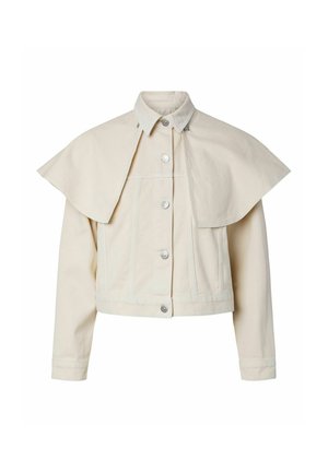 YAS, JACKE YASCAMEA DENIM CAPE - Giacca di jeans - pristine1