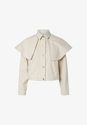 YAS, JACKE YASCAMEA DENIM CAPE - Giacca di jeans - pristine1