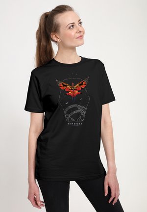 AVATAR LEONOPTERYX BIOLUM BADGE - T-shirt con stampa - black