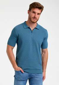 Gabbiano WITH ZIPPER - Polotričko - petrol