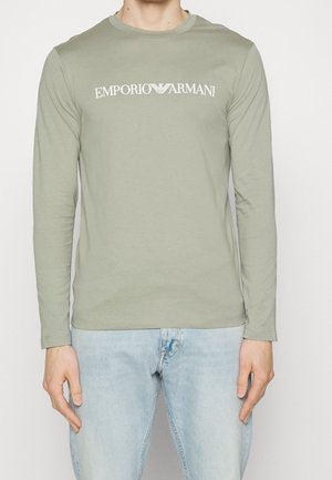 Langarmshirt - khaki