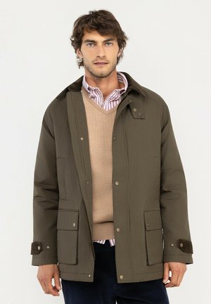 El Ganso, CHAQUETA DE CUELLO PANA - Chaqueta de entretiempo - verde